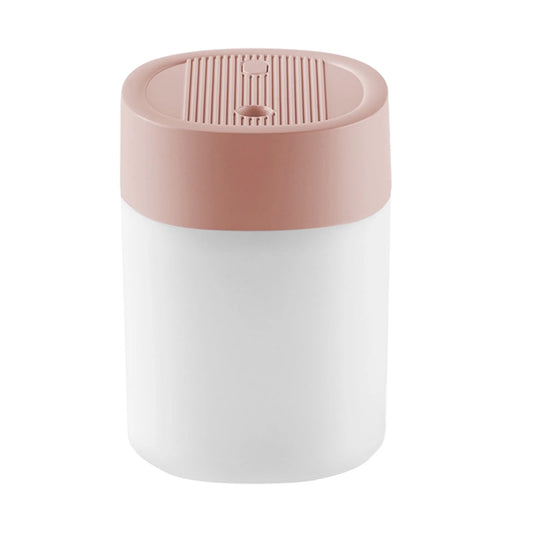 Portable Mini Usb Humidifier with Light, 200 Ml Quiet Cool Mist Humidifier for Bedroom and Office, Plants, Easy to Clean, Home Supplies